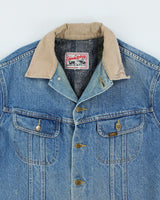 Vintage 80's Lee Stormriders Heavyweight Denim Jacket - L