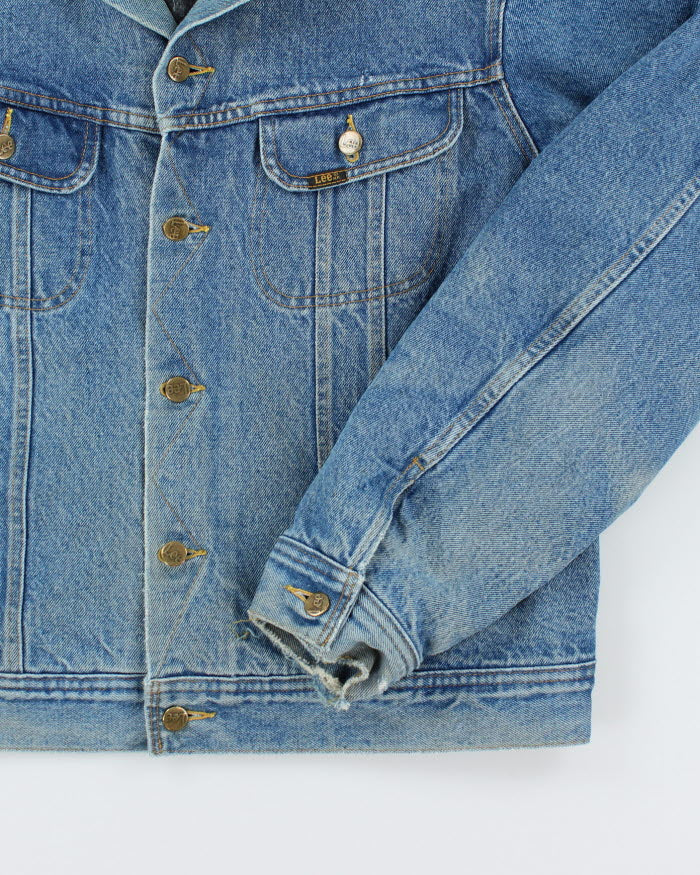 Vintage 80's Lee Stormriders Heavyweight Denim Jacket - L