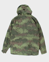 Vintage Y2K Burton Camouflage Technical Hooded Ski Jacket - L
