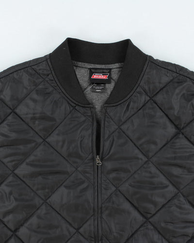 Vintage Y2K Dickies Workwear Quilted Bomber Jacket - L