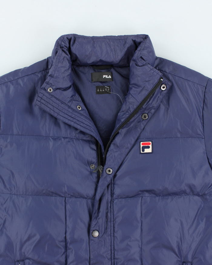 Piumino isolante oversize Fila vintage anni 2000 M – Rokit