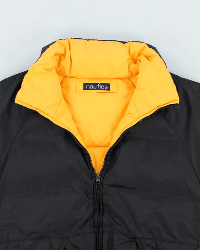 Vintage Nautica Reversible Insulated Puffer Jacket - L