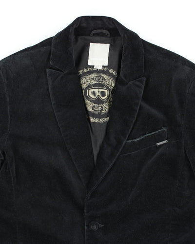 Vintage Diesel Velvet Blazer Jacket - L