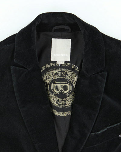 Vintage Diesel Velvet Blazer Jacket - L