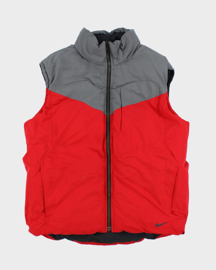 Vintage 2000's Nike Reversible Down Filled Gilet - L