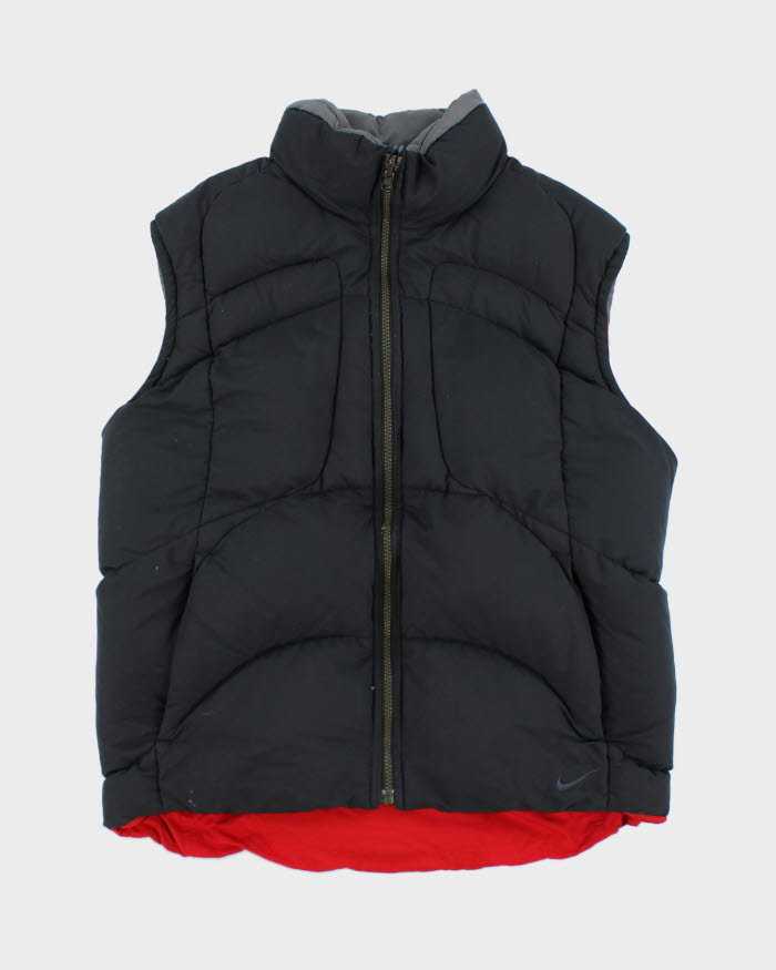 Vintage 2000's Nike Reversible Down Filled Gilet - L