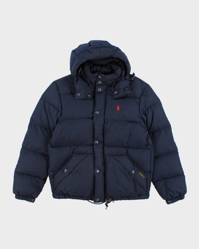 Vintage Ralph Lauren Hooded Down Puffer Jacket - S