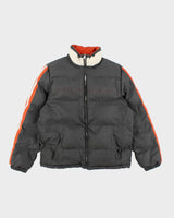 Vintage Tommy Hilfiger Reversible Centre Logo Puffer Jacket - M