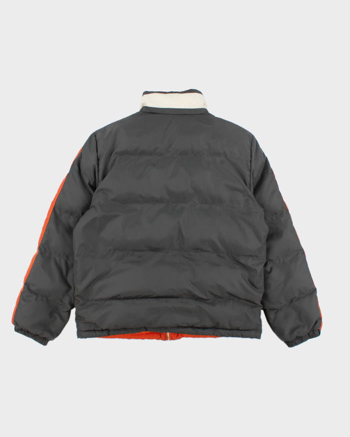 Vintage Tommy Hilfiger Reversible Centre Logo Puffer Jacket - M
