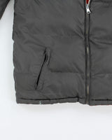Vintage Tommy Hilfiger Reversible Centre Logo Puffer Jacket - M