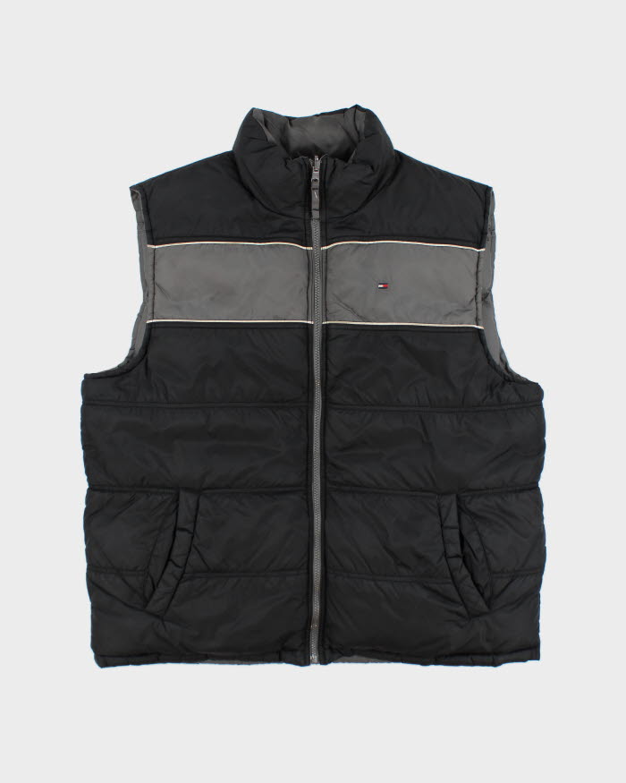 Vintage Tommy Hilfiger Reversible Puffer Gilet - XL
