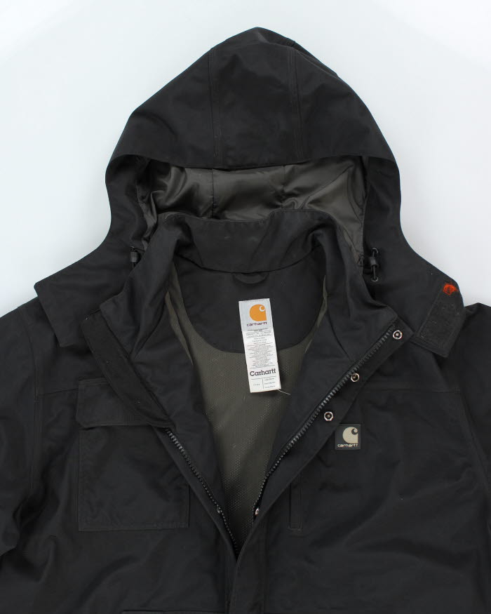 Vintage Carhartt Hooded Waterproof Hooded Jacket - L