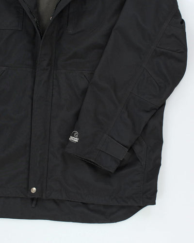 Vintage Carhartt Hooded Waterproof Hooded Jacket - L