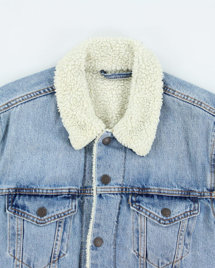 Vintage Levi's Sherpa Lined Denim Jacket - L