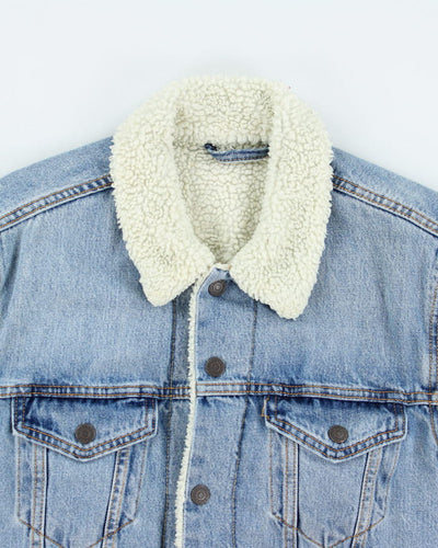 Vintage Levi's Sherpa Lined Denim Jacket - L