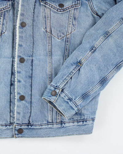 Vintage Levi's Sherpa Lined Denim Jacket - L