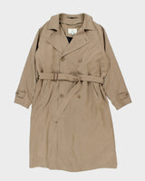 London Fog Beige Trench Coat - L