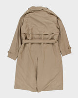 London Fog Beige Trench Coat - L