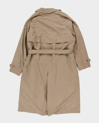 London Fog Beige Trench Coat - L