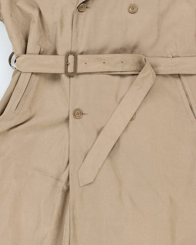 London Fog Beige Trench Coat - L