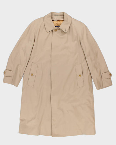 Burberry Lined Trench Coat - M
