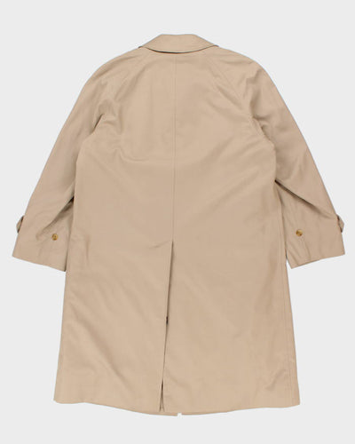 Burberry Lined Trench Coat - M