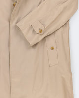 Burberry Lined Trench Coat - M