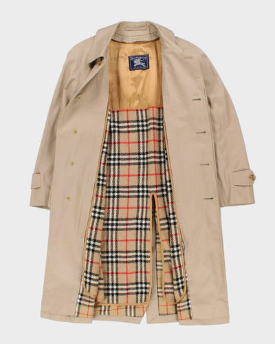 Burberry Lined Trench Coat - M