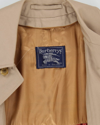 Burberry Lined Trench Coat - M
