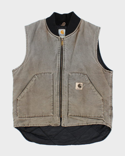 Vintage Carhartt Workwear Quilted Gilet - L
