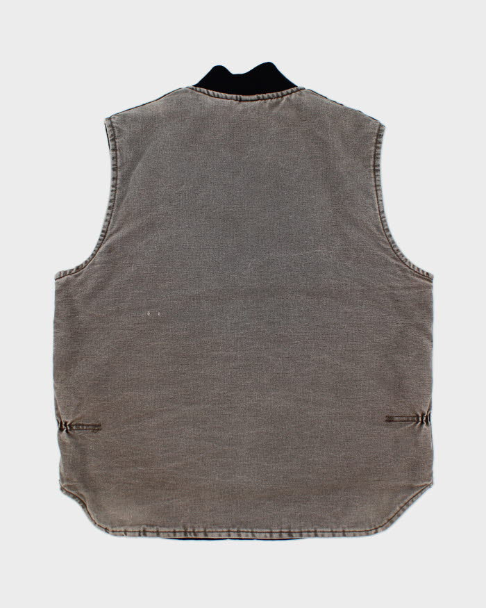 Vintage Carhartt Faded Workwear Gilet - L