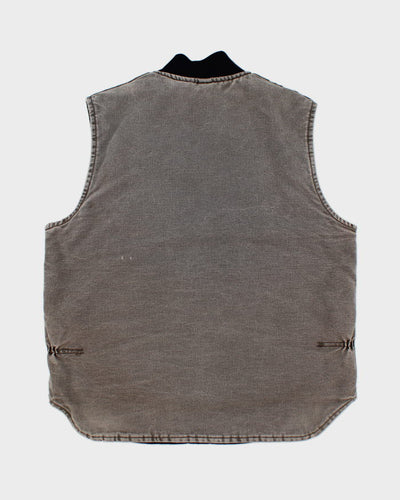 Vintage Carhartt Faded Workwear Gilet - L