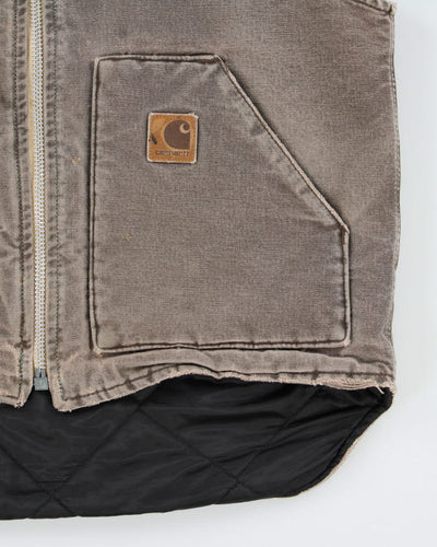 Vintage Carhartt Faded Workwear Gilet - L
