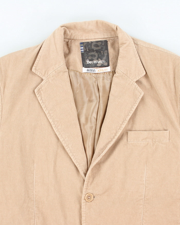 Y2k 00s Bodyguard Corduroy Blazer - XXL