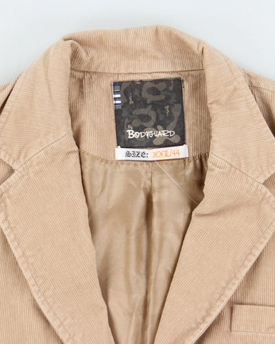 Y2k 00s Bodyguard Corduroy Blazer - XXL