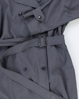 Vintage London Fog Grey Trench Coat - L
