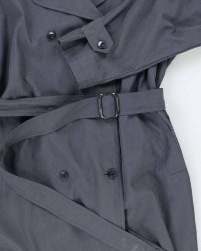 Vintage London Fog Grey Trench Coat - L