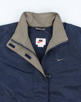 Vintage Y2k 00s Nike Waterproof Jacket - L