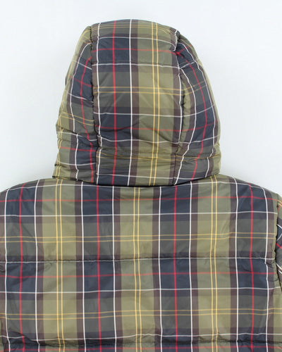 Barbour Reversible Hooded Puffer Jacket - M