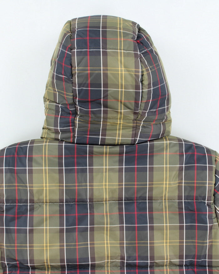 Barbour Reversible Hooded Puffer Jacket - M