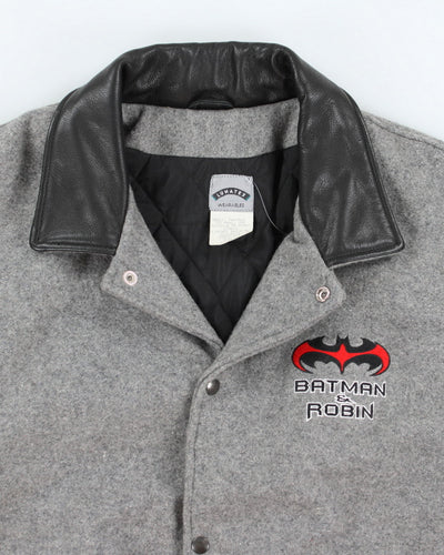 Vintage 1997 Batman & Robin Baseball Jacket - XL