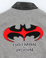 Vintage 1997 Batman &amp; Robin Baseball Jacket - XL