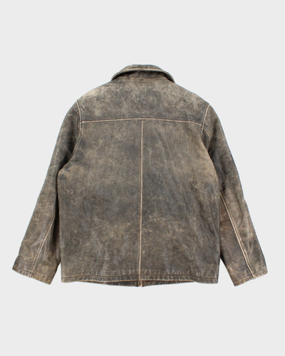 Vintage Lakeland Brown Leather Jacket - XL