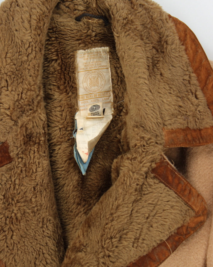 Vintage 70s Hudson's Bay Company Wool Overcoat - L