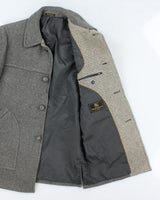 Vintage Buckingham Grey Wool Coat - L