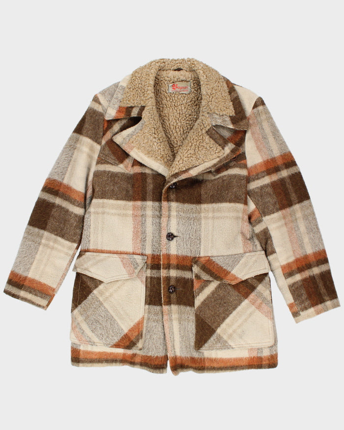 Vintage Baymart Hudson's Bay Company Patterned Coat - L