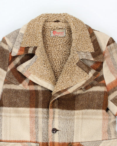 Vintage Baymart Hudson's Bay Company Patterned Coat - L