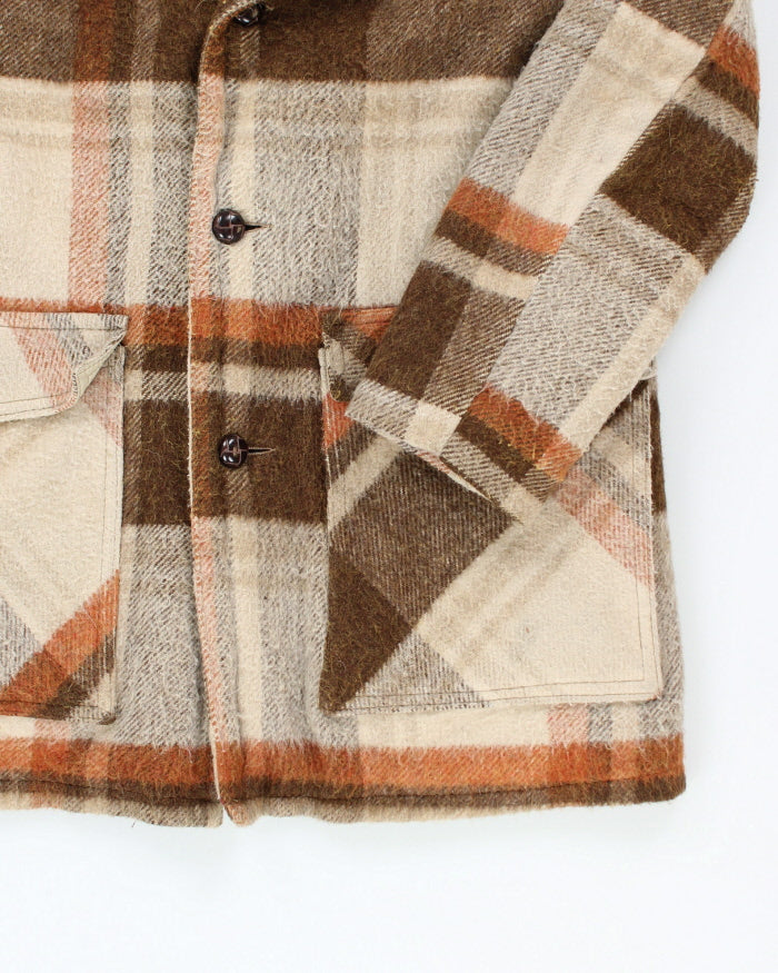 Vintage Baymart Hudson's Bay Company Patterned Coat - L