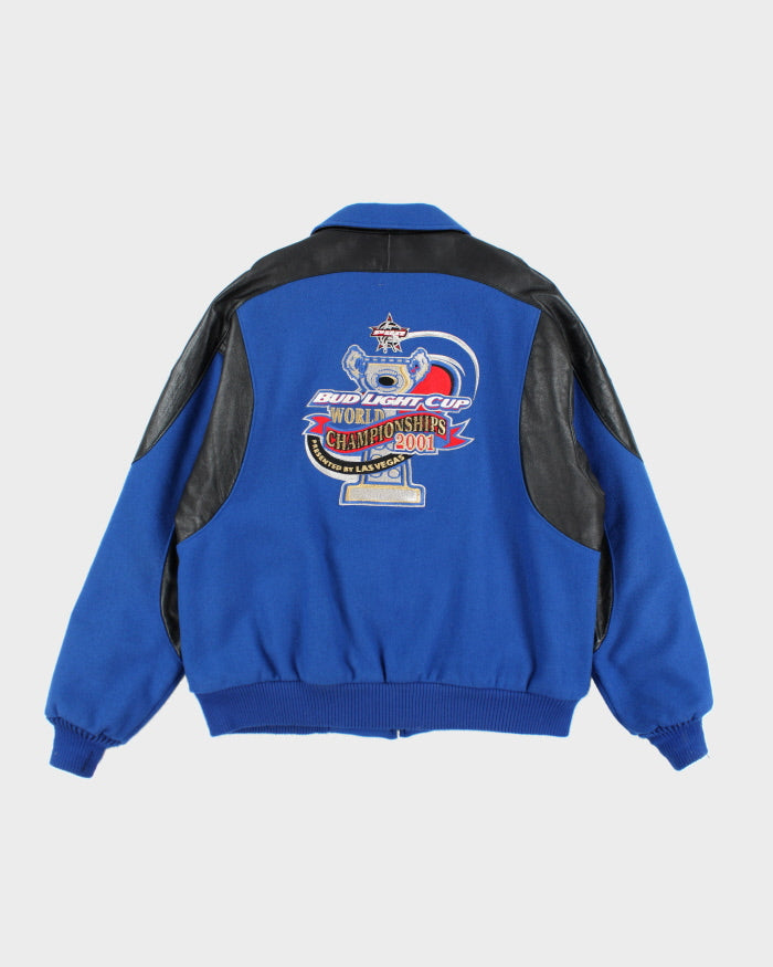 Vintage 90's PBR Heavyweight Embroidered Varsity Jacket - XL