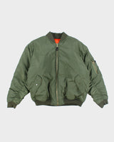 Vintage 90's Sierra Pacific Lined Flight Jacket - L